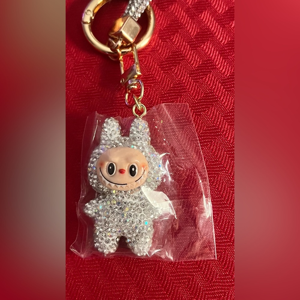 Jennifer & Co. Rhinestone Charm Keychain - Picture 2 of 2
